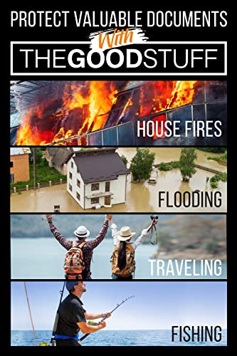 Fireproof Document Box (3.5" X 15" X 11" / 2000℉) Small Safe Box Fireproof Waterproof, Protect Documents From Flames With This Fire Resistant Bag For Birth Certificates, Passports, Money, #TOP6