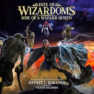 Wizardoms: Rise of a Wizard Queen Audiolibro Por Jeffrey L Kohanek arte de portada