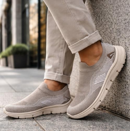 Image of Impakto AJANTA Men Premium Sports Shoes for Men | Lightweight Performance Running & Training Sneakers | Breathable Gym & Walking Shoes | Anti-Skid Cushioned Athletic Footwear for Outdoor & Daily Wear