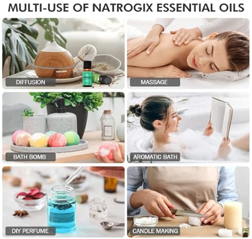 Mother Gift Qouya Essential Oil Set For Diffusers For Home Pack 10Ml Made In Usa 100% Pure Natural Aromatherapy Oils For Diffusers Massage Sleep Candles & Soap Making (18 Set, 1 Pack) #TOP3