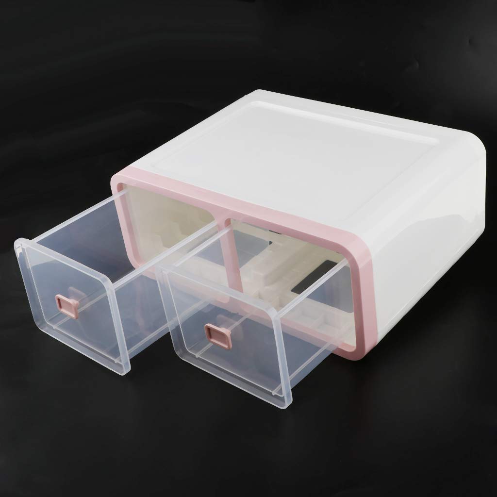3 cajones caja de almacenamiento organizador para ropa interior, calcetines
