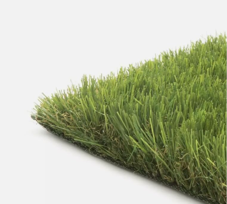 40mm Artificial Grass Green Garden Realistic Fake Lawn Astro Turf 2m & 4m Width (2m x 6m)