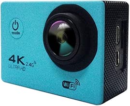 HHZL Photo Camera Diving Camera 4k Motion Camera 4G Remote Control Motion DV170 Degree Wide-angle Lens Mini Camera Color Blue HHZL Photo Camera Diving Camera 4k Motion Camera 4G Remote Control Motion DV170 Degree Wide-angle Lens Mini Camera Color Blue