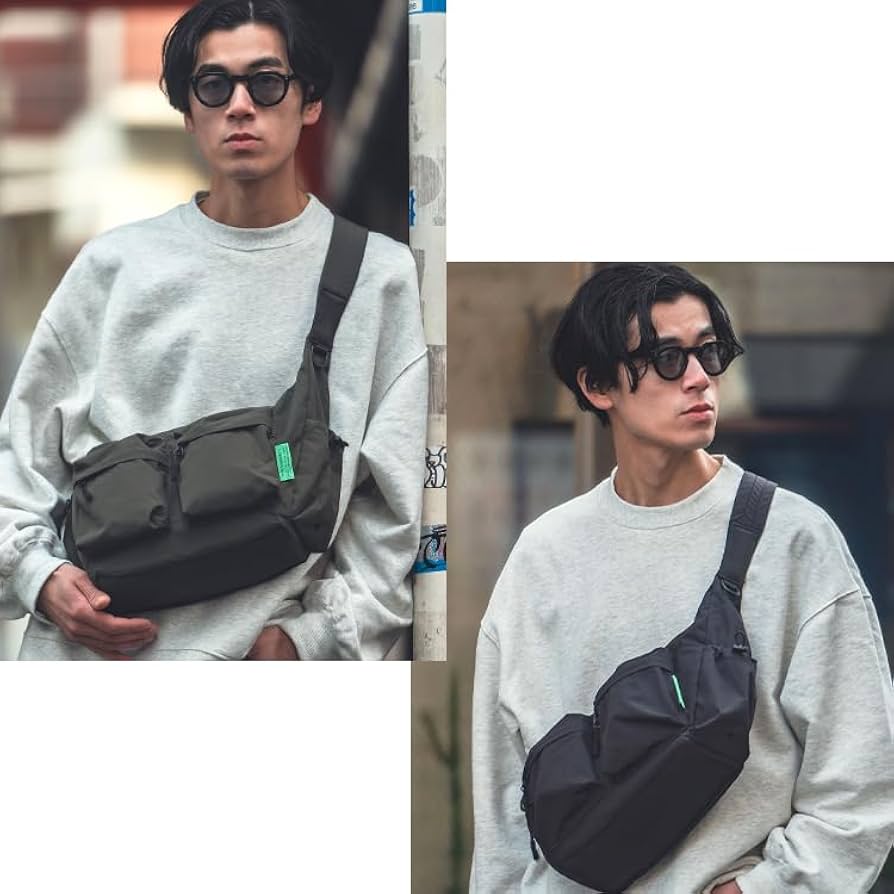 Amazon.co.jp: KiU キウ ダブルポケットショルダーバッグ KiU W