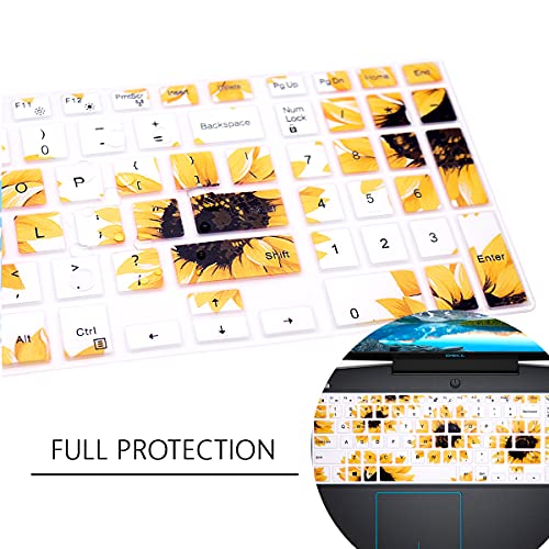 Protector de teclado de silicona para Dell Inspiron miniatura 5