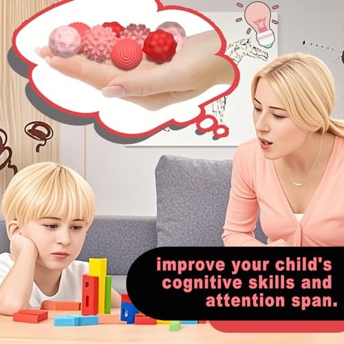 Magnetische Fidget Toys, Magnetkugeln Stressball, Magnetischer Akupressurball aus Silikon, Silikon Sensorik Bälle, Sensorischer Ball für Erwachsenem, Anti-Stress Fidget Toys für Stress, Angst