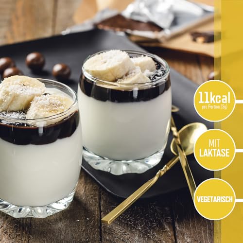 Flasty Geschmackspulver (Banana Split) 1 x 250 g Kalorienarmes Flavour Pulver mit Nur ca. 11 kcal pro Portion bringt es Leben in deinen Quark, Joghurt und vielem mehr.