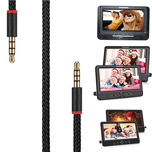 Cable AV 3.5mm Audio y Video 5 pies miniatura 2