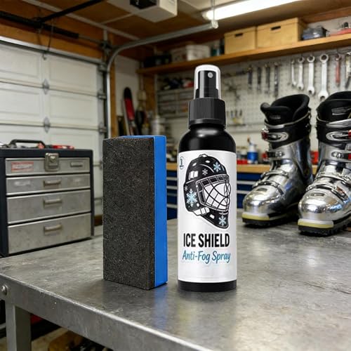Spray Anti Vaho para Gafas de Natacion,Accesorios Antivaho Para Casco De Hockey | Desempañador de Lentes Portátil,Para Patinadores, Jugadores de Deportes de Invierno, Entrenadores, Árbitros, Porteros - imagen 3