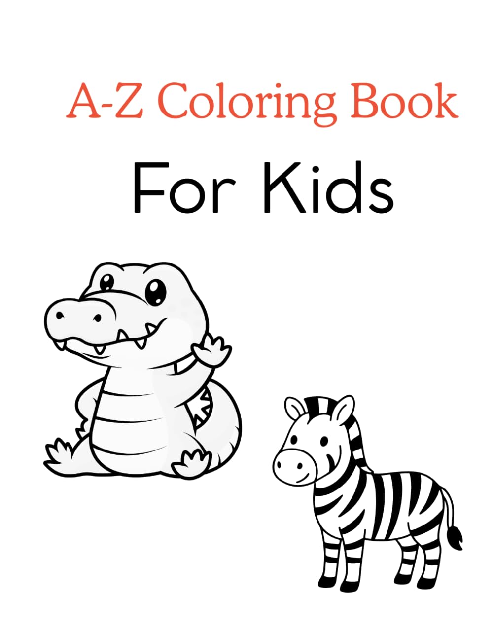 A-Z Animals Coloring Book for Kids