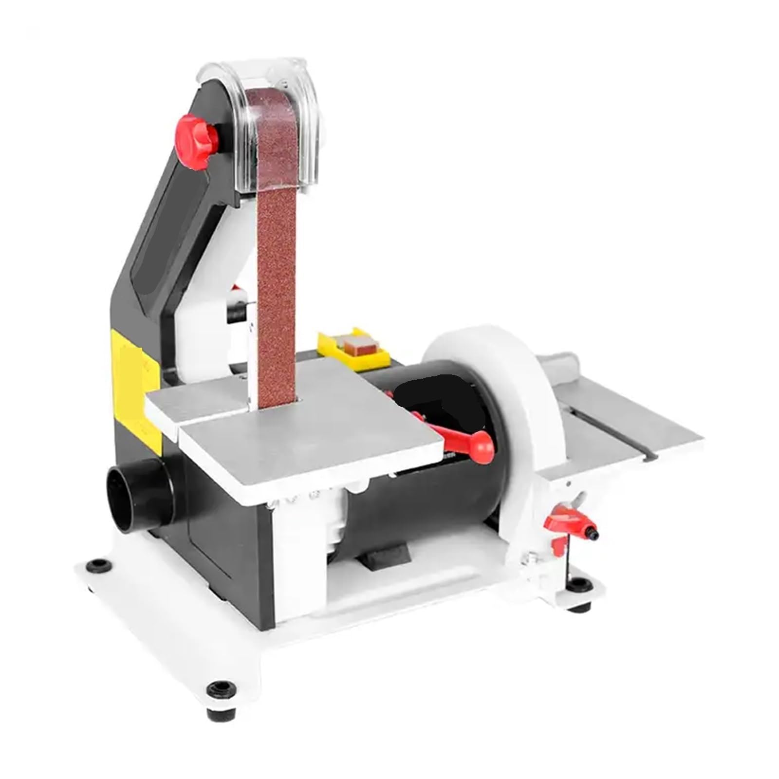 Csdasw Bianco Mini Diy Electric Belt Disc Sander Belt Sander Grinding Machine Jewellery Diy