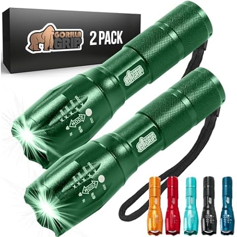 Gorilla Grip LED Tactical Flashlight Cover