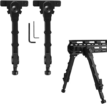 Amazon.co.jp: haoguizheng M-LOK ハンドガード用 バイポッド 7.5-9
