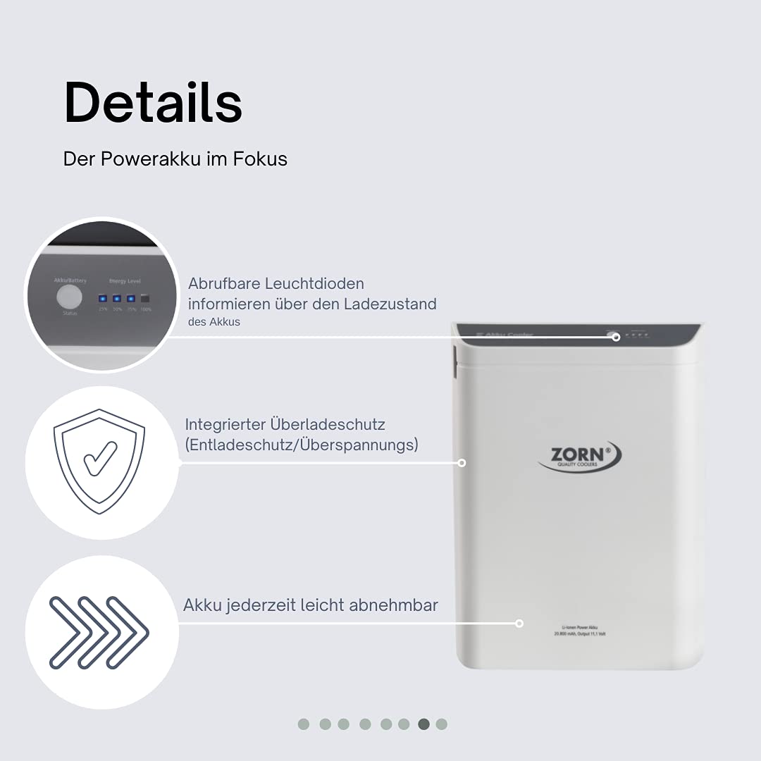 Zorn® I elektryczna lodówka i pojemnik utrzymujący ciepło, pojemność 30 l, 12/230 V, do samochodu, łodzi, ciężarówki, balkonu i gniazdka elektrycznego