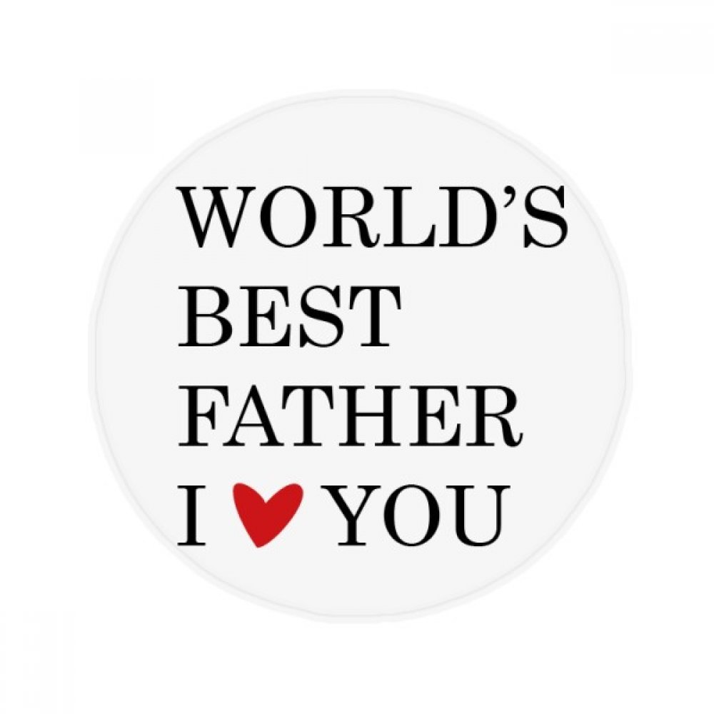 Meilleur père papa festival tapis cadeau de 80cm multicolore pour décorer son entrée
