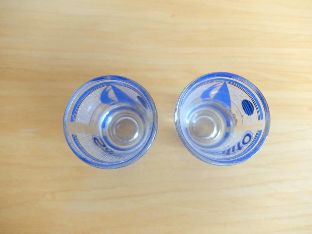 90's カリフォルニア サウサリート ショットグラス２個セット