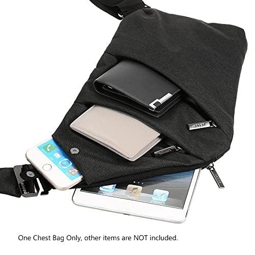 Sling backpack antirrobo Lixada con bolsillo de seguridad 6