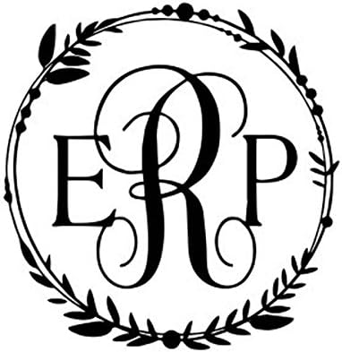 Shiny Custom Monogram Embosser - Personalize with Initials & Text - Hand-Held Embossing Stamp - Monogram, Seal Embosser Best for Books, Envelopes, Napkins