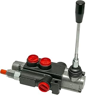 MAGISTERHYDRAULICS 1 Spool Hydraulic Control Valve 13 GPM 3600 PSI Cast Iron Monoblock SAE Ports for Tractors Loaders Forklifts