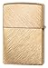 Zippo Herringbone Sweep Brass Pocket Lighter