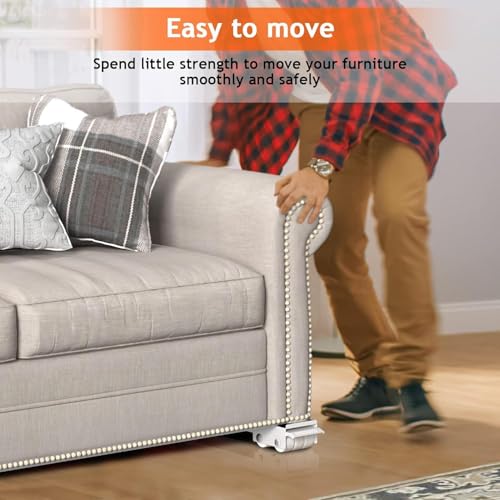 Image of DiCUNO Heavy Furniture Lifter and Mover Tool Set with Wheels, Furniture Shifting Roller Sliders for Bed Sofa Fridge Washing Machine, Heavy Duty Appliance Moving Tool for Home