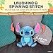 KIDS PREFERRED Disney Laughing & Spinning Stitch Stuffed Animal Plush Toy - for Babies & Toddlers, Multicolor, 79983