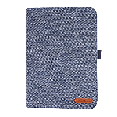 Protège écran iPad mini 7 et 6 bleu anti-rayure coque arrière flexible antichoc