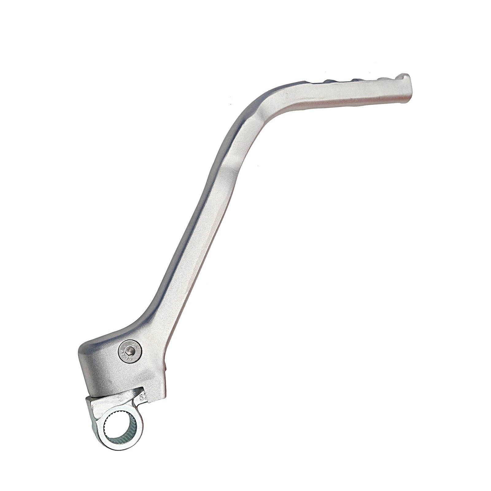 Pédale de démarrage de moto Pédale de démarrage forgée CNC pour motocross, compatible avec KTM EXC250, EXC300, EXC, EXCF, XC, XCF, XCW, XCFW 125-500, 1998-2019 kickstarter levier(Silver 503)