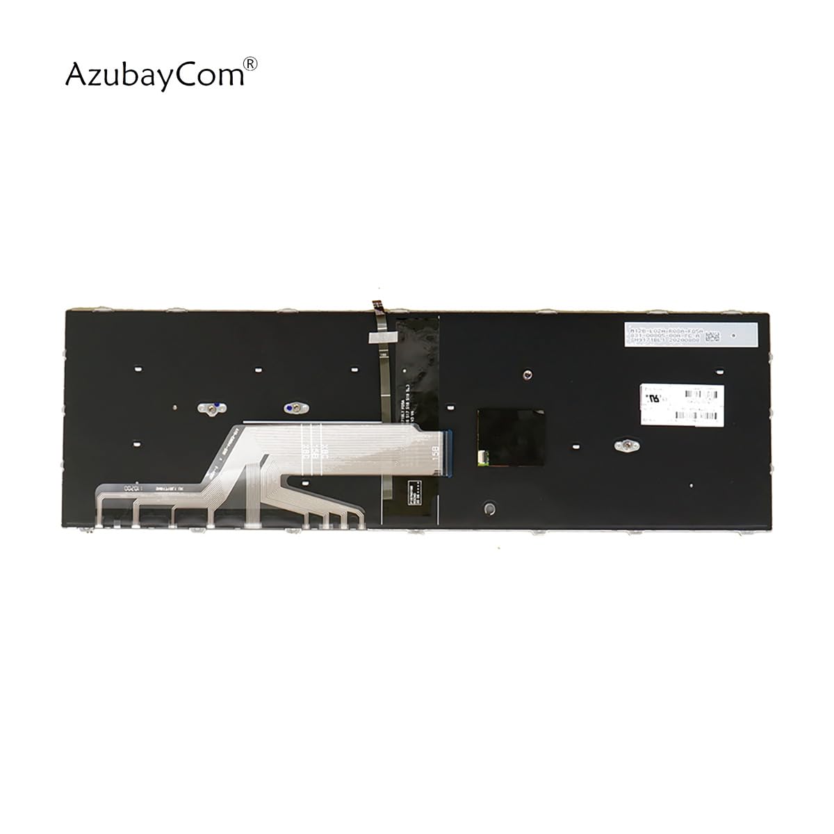 SP - Teclado para HP Probook 650 G4, 650 G5, L00741-071 L09595-071, retroiluminado, con marco plateado, con TrackPointer