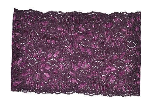 Zaffron Women's Lace Under Hijab Headband Purple