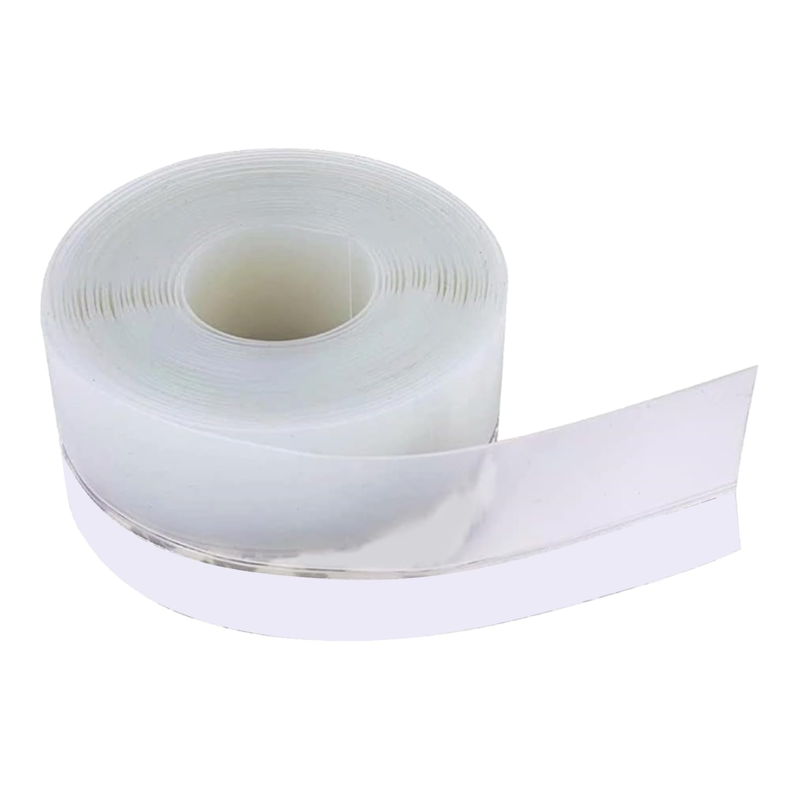 Clear 10M Silicone Door Bottom Sealing Strips Tape Weatherproof Soundproof Stripping Tape 1 Roll for Gaps in House & Shower Silicone Sealing Strips