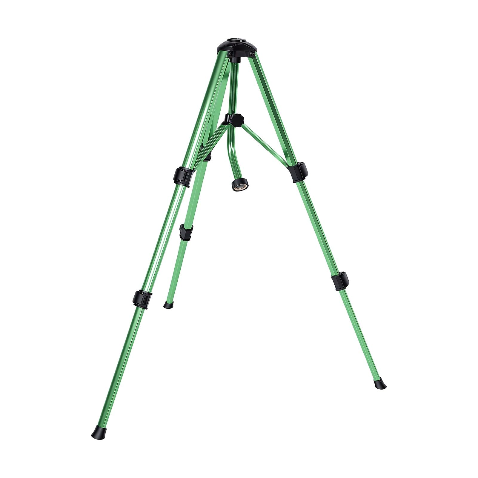 Zunate Aspersor de Trípode con Cobertura de 360 ​​Grados, Aspersor de Césped Ajustable Resistente con Trípode Extensible, Cabezal Rociador de Aleación de Zinc para Jardín, Macizos de Flores, Patio,