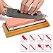 Donxote Knife Sharpening Stone, 400/1000 3000/8000 Double Side Grit Waterstone, Professional Chef Whetstone Sharpener, NonSlip Bamboo Base & Angle Guide Multicolor