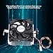 CPU Cooler, Computer PC Case Fans for AMD CPU Cooler 12V Hydraulic Bearing 2200RPM, Aluminum Extruded Heat Sink, High Speed 7015 Silent CPU Cooling Fan