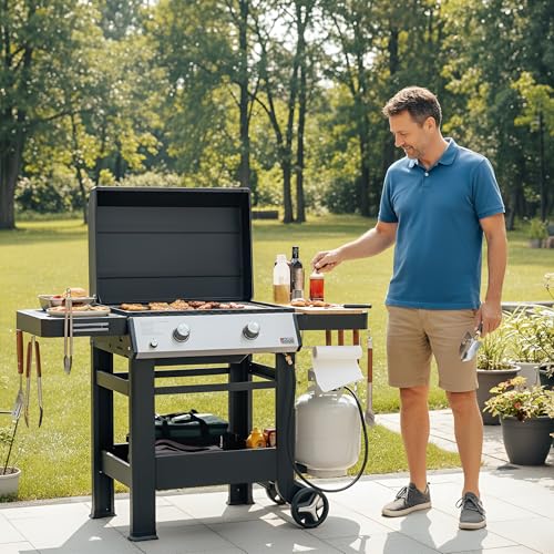 ONLYFIRE GRILLS  GS351 Heavy Duty Propane Gas Griddle Review