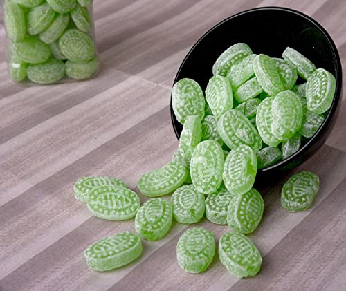 Lemor Fruit Candy Sugar Candy Flavored Khatti Mithi Goli Sugar Boiled Candy for Kids and adults (330 gms, 2 Jars of 165 Gms each) Mint Candy For Kids And Adults (Kacchi Keri)