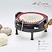 addiExpress King Size Knitting Machine, 46 Needles Circle Knit Loom Machine with Row Counter and Hand Crank, Black, 17.7 Inch