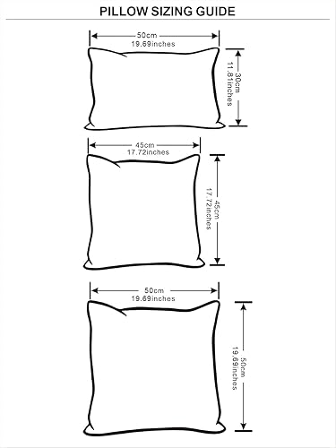 Miniatura 6 de QWINEE Fundas de almohada con diseño de líneas sin relleno, funda de almohada de poliéster suave para sofá, automóvil, cama, sala de estar, 1