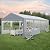 Raysfung 13' x 26' Heavy Duty Party Tent, Outdoor Wedding Tent with Removable Sidewalls&Sand Bags, Gazebo Canopy Shelter for Birthday Party, Outdoor Event