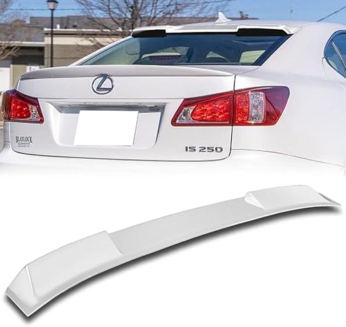 Q1-TECH, Rear Window Roof Spoiler Compatible with 2006-2013 Lexus IS250 IS350 is-F ISF Sedan Only, ABS Rear Window Roof Visor Spoiler Wing (Pearl Q1-TECH, Rear Window Roof Spoiler Compatible with 2006-2013 Lexus IS250 IS350 is-F ISF Sedan Only, ABS Rear Window Roof Visor Spoiler Wing (Pearl