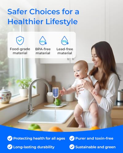 Image of Waterdrop Faucet Water Filter, NSF 42 Certified, 8 Pack