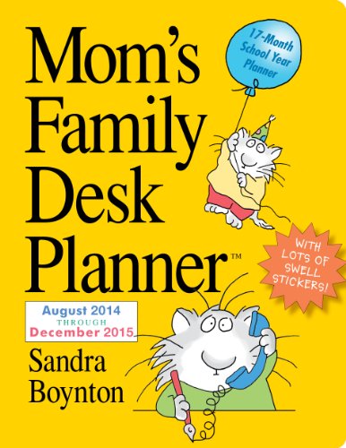 Mom's Family 17-Month Desk Planner Mom's Family 17-Month Desk Planner