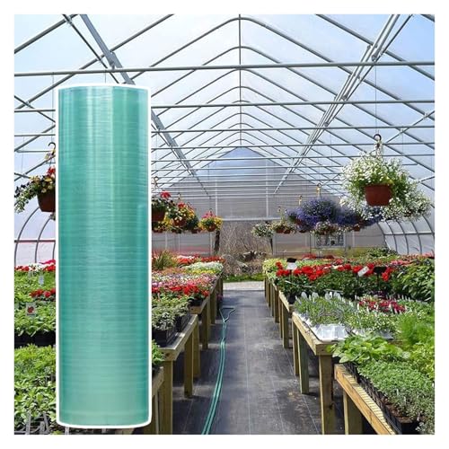 Lastre in Policarbonato Pannello di Plastica Serre Piastre Trasparente per Terrazze, Orticoltura, Agricoltura e Tende da Sole(0.5x3m)