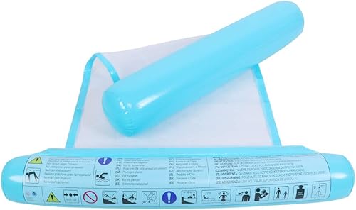 Miniatura 8 de Hamaca flotante para piscina, inflable y portátil, para sala de estar, cama, flotador, material de PVC, para piscina, lago, al aire libre, playa,