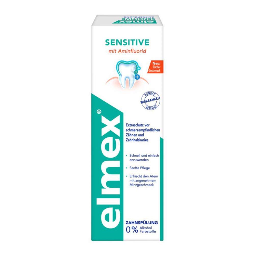 Elmex Sensitive Mouthwash for Sensitive Teeth 100ml (Pack of 1)