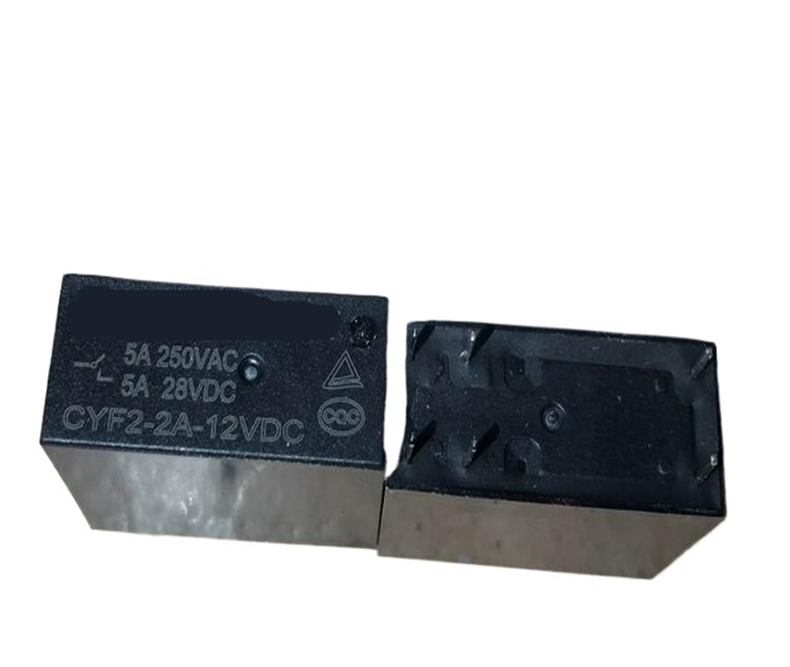 Relé CYF2-2A-12VDC electromecánico de 6 pines 5A para PCB 3