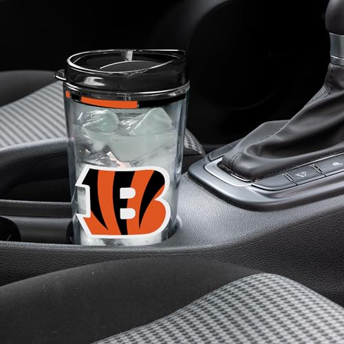 Image of Rico Industries NFL Football Double Wall Classic 16oz Or 20oz Tritan Tumbler W Lid