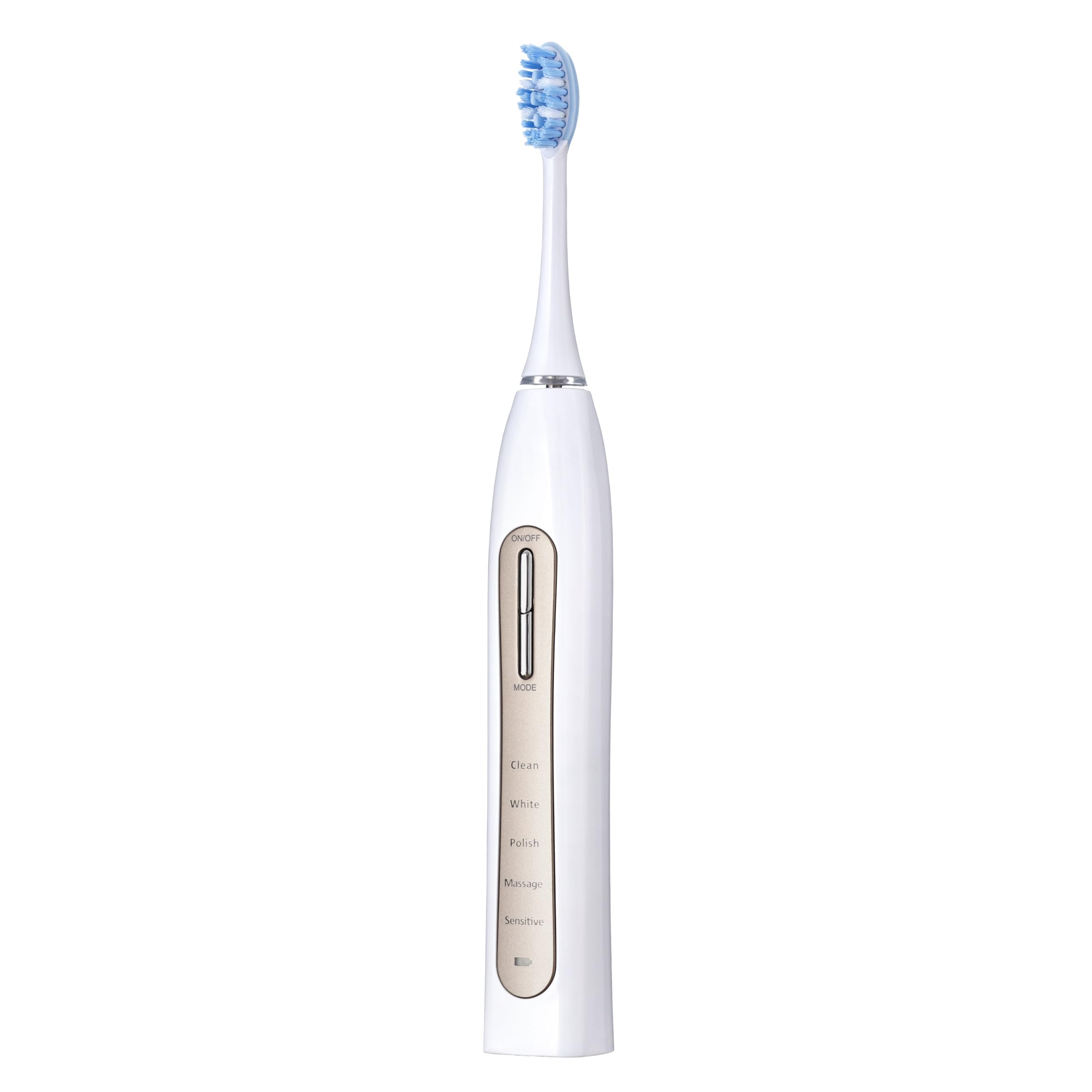 Vitammy PLATINUM Adult Ultraschall-Zahnbürste Gold, Weiß