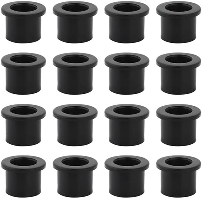 Bushing Kit Front Rear Suspension Black A-Arm Bushings Shock Absorber 0403-264 Fit For Arctic Wildcat Trail Metallic 2012-2020(16pcs)