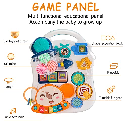 2-in-1-Lauflernhilfe-zum-Sitzen-und-Stehen-fur-Baby-Regulierbarer-Geschwindigkeit-Laufwagen-fur-Kleinkinder-Abnehmbare-Spielplatte-Baby-Musik-Lernen-Spielzeug-Fur-Kinder-von-12-36-MonatenGrun